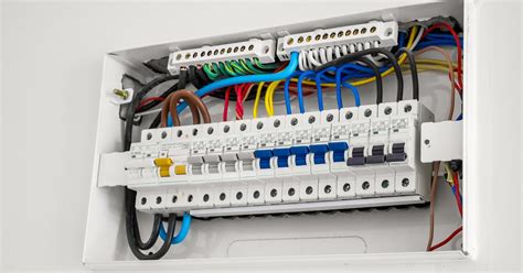 electric fuse box in room|electrical fuse boxes and switches.